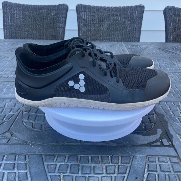Vivobarefoot Primus Lite | Color: Black & White | Size US 12 - EU 45 - Picture 4 of 6